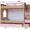 Giường tầng cho trẻ em MS 3103 - Hình ảnh 4