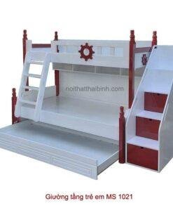 Giường tầng trẻ em đẹp MS 1021 Giá bán = 15.800.000đ giảm còn = 13.800.000đ