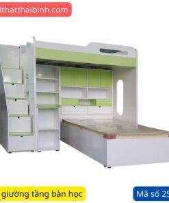 Bộ giường tầng kết hợp bàn học MS 2584