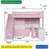 Giường 2 tầng kết hợp bàn học MS 2766 - Hình ảnh 5