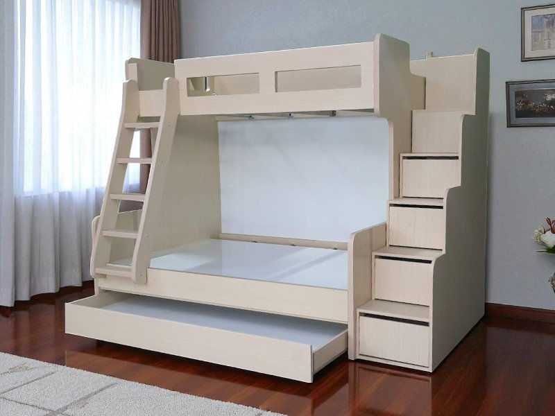 Giường tầng bé gái