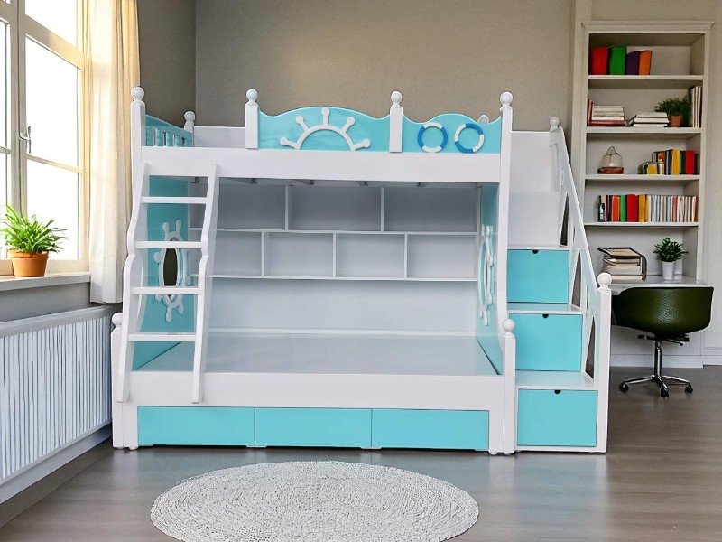 Thiết kế giường tầng cho phòng ngủ nhỏ