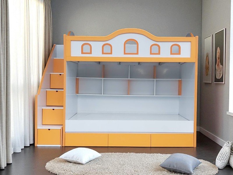 Thiết kế giường tầng thông minh