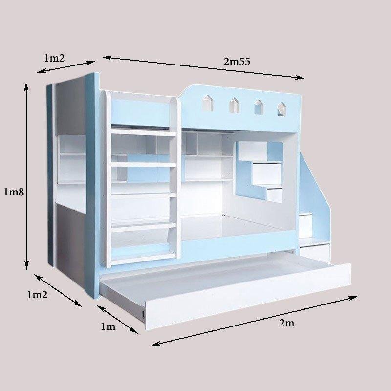 Giường Tầng Trẻ Em Đa Năng MS 3253 - Hình ảnh 6