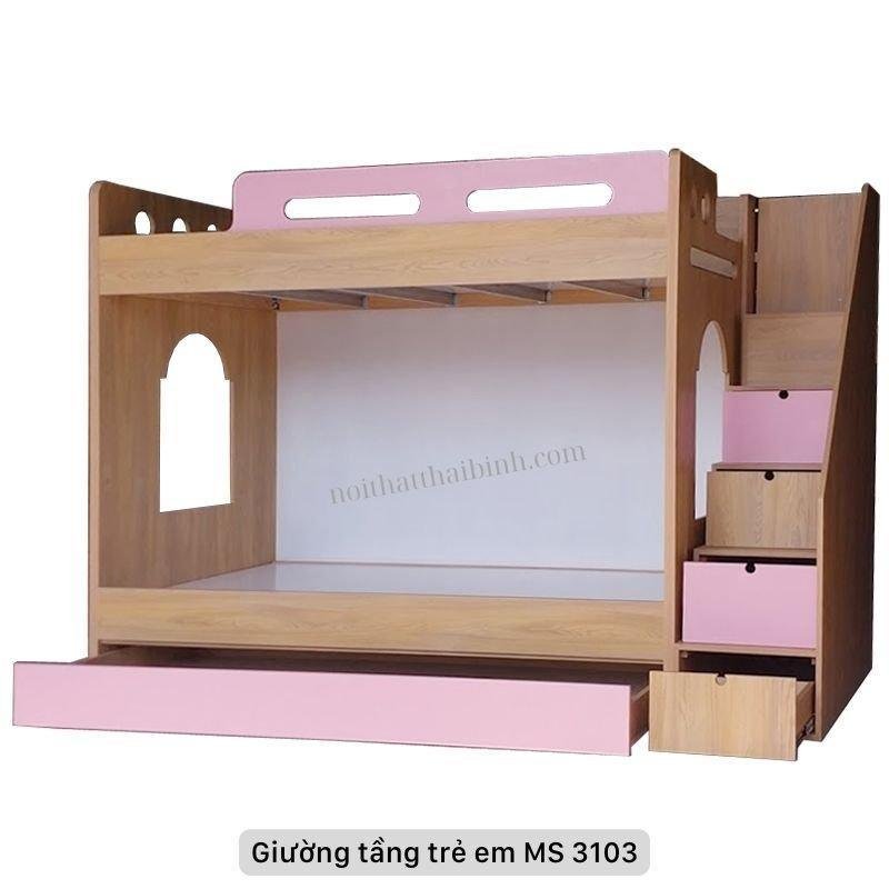 Giường tầng cho trẻ em MS 3103 - Hình ảnh 2