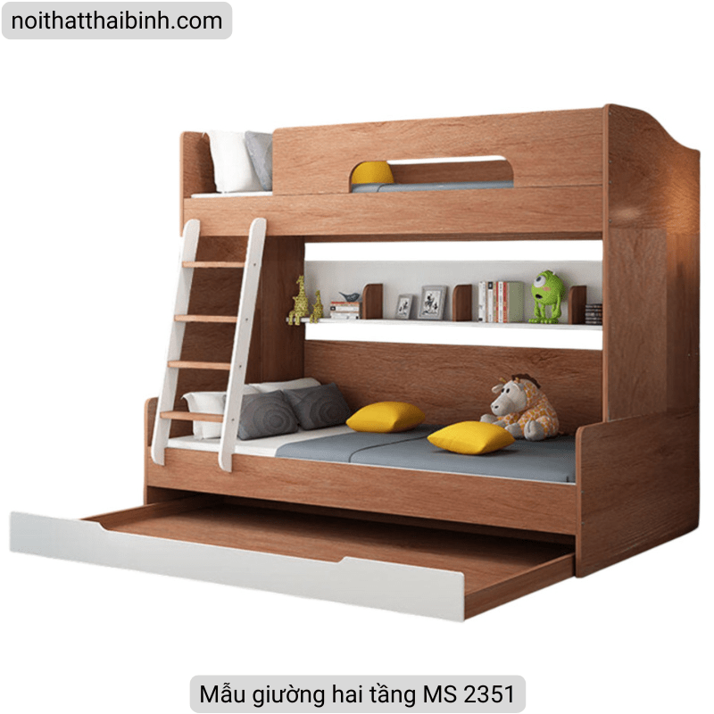 Mẫu giường hai tầng MS 2351 - Hình ảnh 6